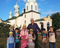 23 мая В. К. Кочетов поздравил настоятельницу женского монастыря в станице Роговской с днем тезоименитства