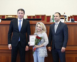 Награждение победителей VII краевого конкурса в области качества "Сделано на Кубани"