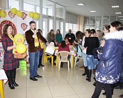 Кондитерский комбинат «Кубань» поздравил студентов КубГТУ с днем всех Влюбленных