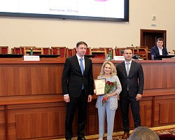 Награждение победителей VII краевого конкурса в области качества "Сделано на Кубани"