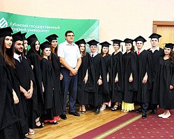 Вручение дипломов в КубГАУ