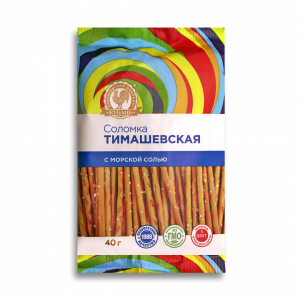 Соломка "Тимашевская" соленая, 40 г Соломка "Тимашевская" соленая, 40 г - Кондитерский комбинат "Кубань"