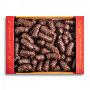 Кукурузные палочки "Золотце ты мое!" в тёмной шоколадной глазури, 270 г - Кондитерский комбинат "Кубань"