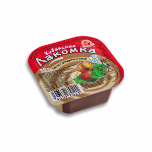 Паста с фундуком и какао "Кубанская лакомка", 50 г Паста с фундуком и какао "Кубанская лакомка", 50 г - Кондитерский комбинат "Кубань"