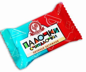 Печенье затяжное "Палочки считалочки" сливочное, 30 г Печенье затяжное "Палочки считалочки" сливочное, 30 г - Кондитерский комбинат "Кубань"