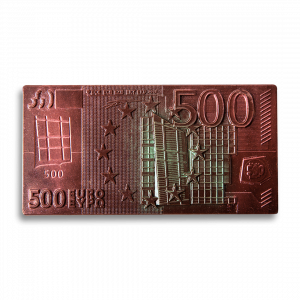 Шоколад молочный "Буржуй. Все будет в шоколаде!" - "500 ЕВРО", 85 г - Кондитерский комбинат "Кубань"