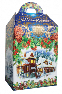 Новогодний набор "Альпийский дворик" Новогодний набор "Альпийский дворик" - Кондитерский комбинат "Кубань"