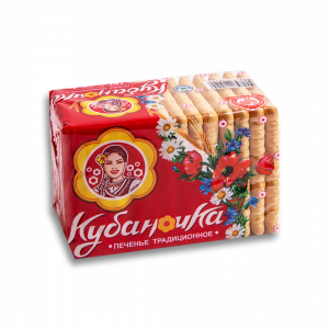 Печенье "Кубаночка" традиционная, 150 г Печенье "Кубаночка" традиционная, 150 г - Кондитерский комбинат "Кубань"