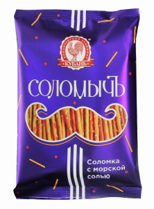Соломка "СоломычЪ" соленая, 100 г Соломка "СоломычЪ" соленая, 100 г - Кондитерский комбинат "Кубань"