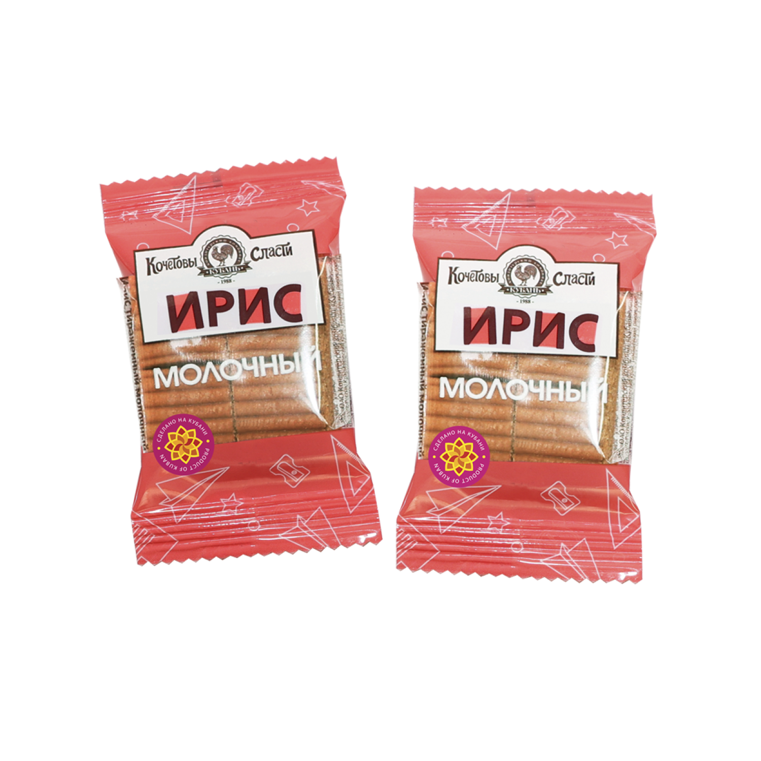 Ирис тираженный молочный "Кубанская лакомка", 20 г  - Кондитерский комбинат "Кубань"